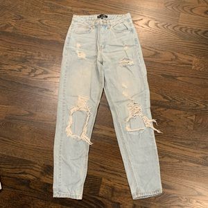 Riot high rise mom jeans